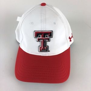 Under Armour Texas Tech White Adjustable Hat Men’s